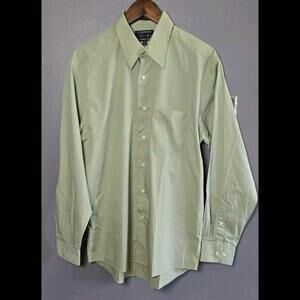 Colours By Alexander Julian Green Long Sleeve Men's Button Down M 15-15.5 34/35